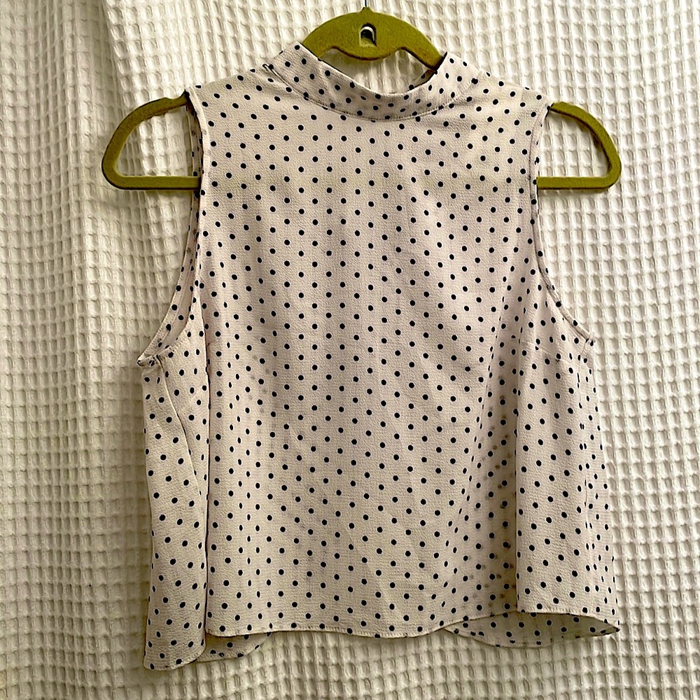 Polka dot tank top
